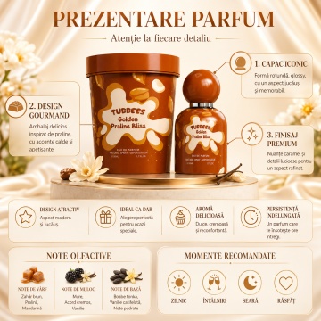 Parfum Tubbees Golden Praline Bliss Edp 50 ml - Img 3