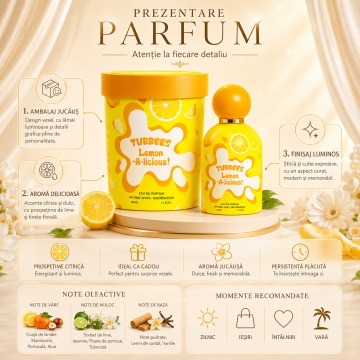 Parfum Tubbees Lemon A-Licious Edp 50 ml - Img 3