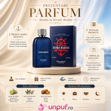 Parfum Ultra Marine Pendora Scents 100 ml, Apa De Parfum, Barbati - Img 3