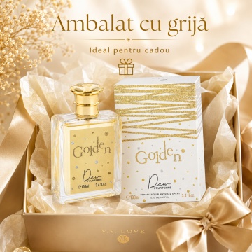 Parfum V.V. Love Golden Dew, Apă de Parfum Damă, 100 ml - Img 4