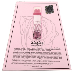 Parfum Washwashah Lattafa 100 ml, Apă De Parfum + 50 ml Deodorant Spray, Damă - Img 6