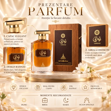 Paris Corner Tawaaq – Parfum EDP 100 ml, unisex - Img 3