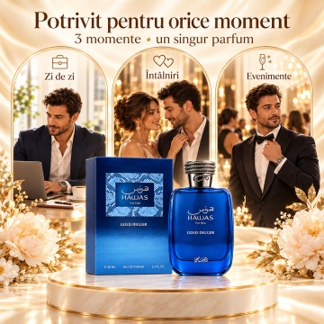Rasasi Hawas Gold Digger – Parfum EDP 100 ml, bărbați - Img 5