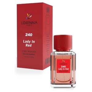 Set Apă de Parfum Lorinna Paris Parfum Lady in Red, 50 ml, de Damă si Gentuță Parfumuri - Img 3