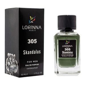 Set Apă de Parfum Lorinna Paris Parfum Skandalus, de Bărbat, 50 ml si Gentuță Parfumuri - Img 3