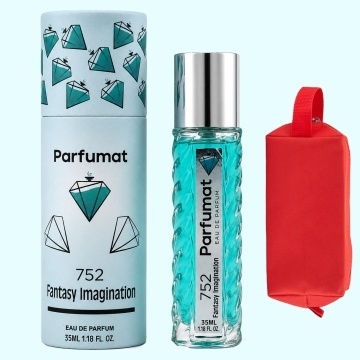Set Apa de parfum Parfumat 752 Fantasy Imagination, Barbat, 35 ml si Gentuta cosmetice