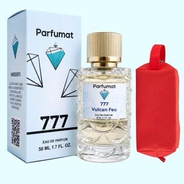 Set Apa de parfum Parfumat 777 Vulcan Feu, Unisex, 50 ml si Gentuta cosmetice