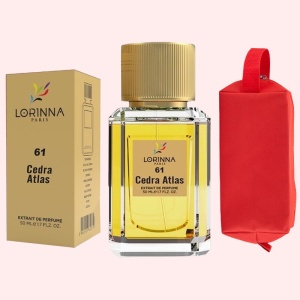 Set Extract de Parfum Lorinna Paris Parfum Cedra Atlas, 50 ml, Unisex Damă Bărbat si Gentuță Parfumuri
