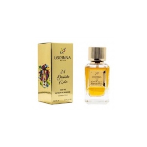 Set Extract de Parfum Lorinna Paris Parfum Orchide Noir, Unisex Damă Bărbat, 50 ml si Gentuță Parfumuri - Img 3