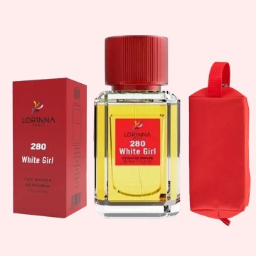 Set Extract de Parfum Lorinna Paris Parfum White Girl, Femei, 50 ml, Gentuta Parfumuri