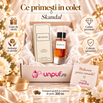 Skandal Amd Perfumes parfum dama inspirat de Jean Paul Gaultier Scandal, EDP, 85 ml - Img 4