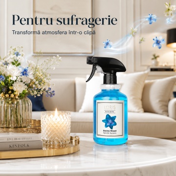 Spray Odorizant Loris Pafum Exotic Blend, 500 ml, pentru Cameră, Hol, Baie și Auto, Aromă Exotică Fresh - Img 5