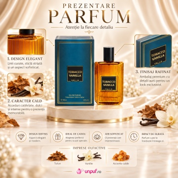 YALLA Tobacco Vanilla – Parfum EDP 50 ml, unisex - Img 3