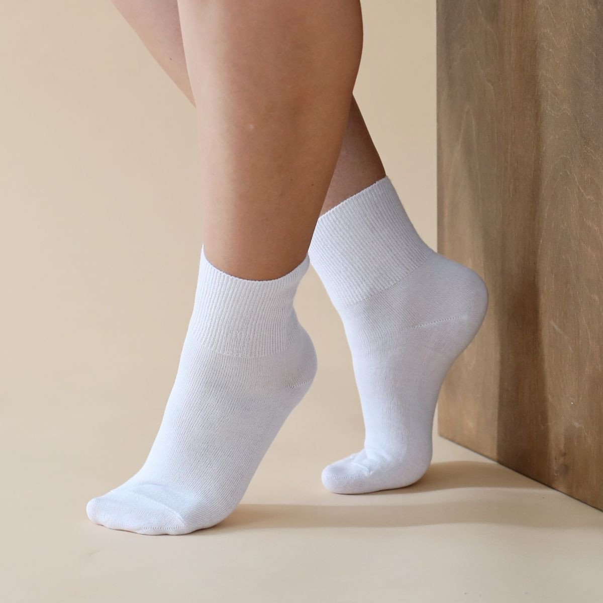 Set Șosete Relax extra fine din bambus 92%, 2 perechi, culoare Alb