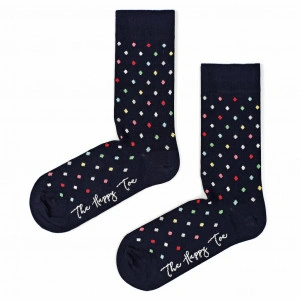Șosete vesele cu model Small Dots - Navy