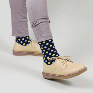 Șosete vesele cu model The Dots