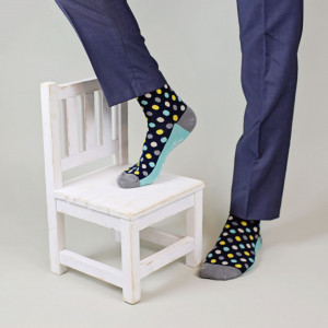 Șosete vesele cu model The Dots