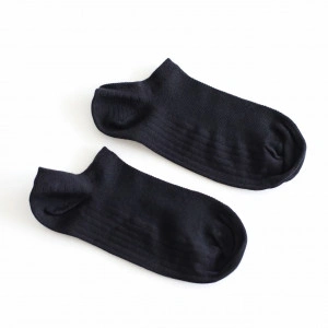 Set 5 perechi Sosete foarte scurte negre tip talpici cu tricot respirabil - Img 2