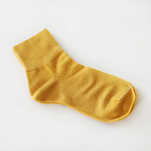 Set Șosete scurte Relax, 2 perechi, culoare Galben