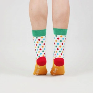 Șosete vesele cu model Rainbow Dots - Img 4