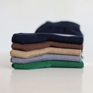 Set 5 perechi Șosete multicolor fără cusătură din bumbac pieptănat, pentru bărbați