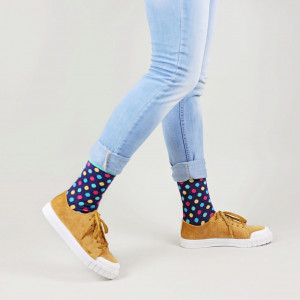 Șosete vesele cu model Jolly Dots