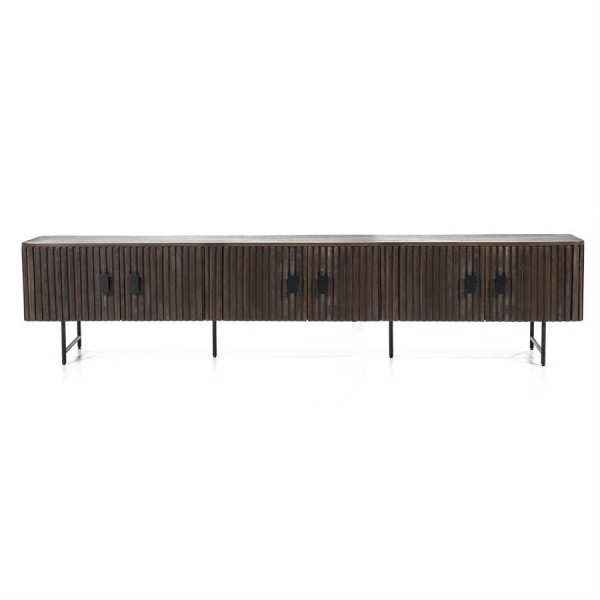 Comoda TV din lemn de mango Remi 250 cm maro