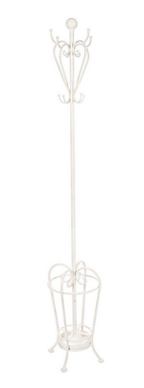 Cuier Emily, din metal vopsit electrostatic, 28x28x184 cm