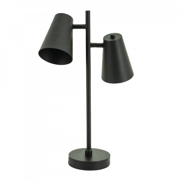 Lampa de masa Cole 34x15x53 cm neagra
