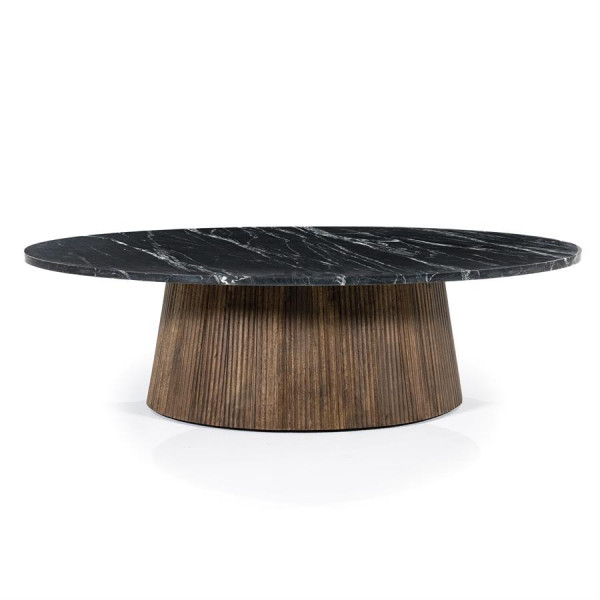 Masa ovala Maxim 120x70cm neagra