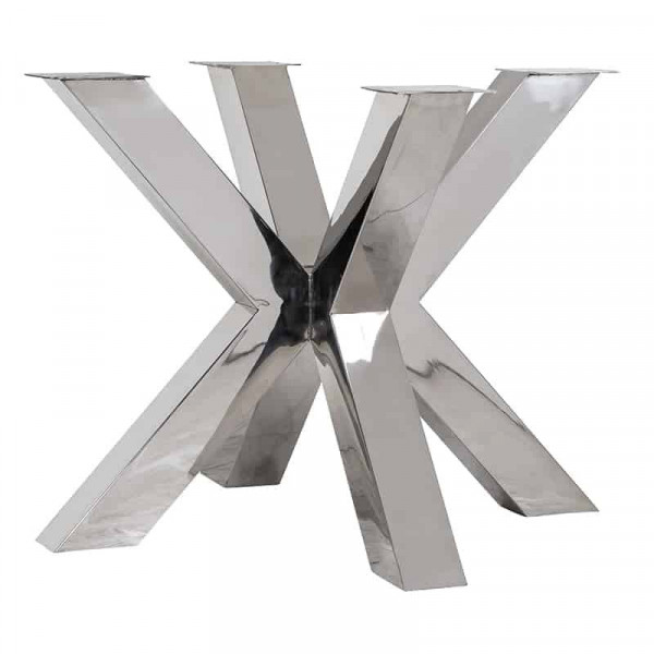 Picior pentru masa din inox Bodhi argintiu 10 x 160 x 160 cm