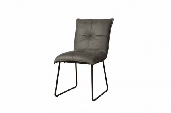Scaun piele artificiala Seda gri