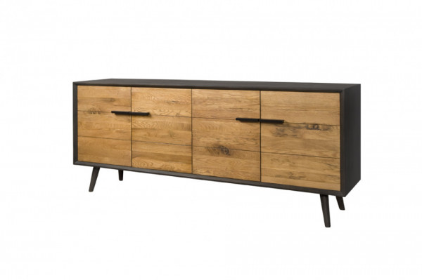 Comoda TV din stejar 200 cm