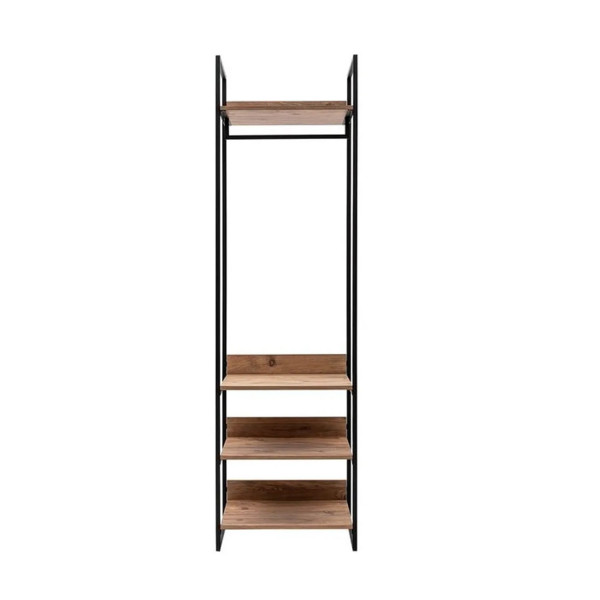 Cuier din pal melaminat Dinamic 3 pin 64x225x 52 cm