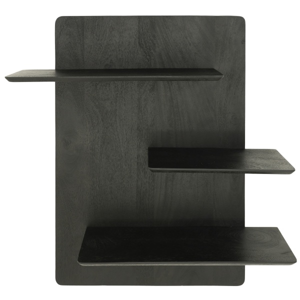 Decoratiune de perete Seco negru 60x23x90 cm