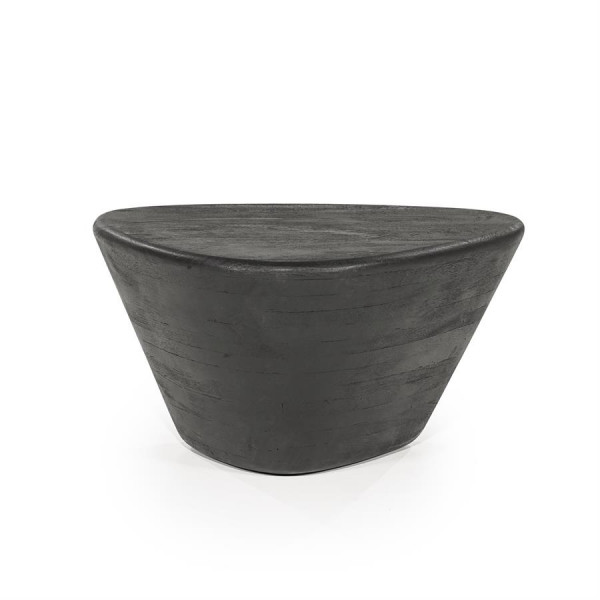 Masuta de cafea din lemn de mango Mila 70x53x35 cm neagra