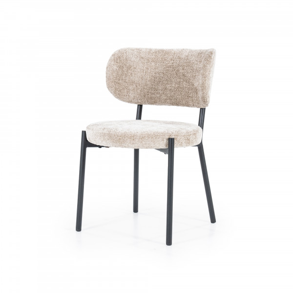 Scaun din stofa Oasis taupe