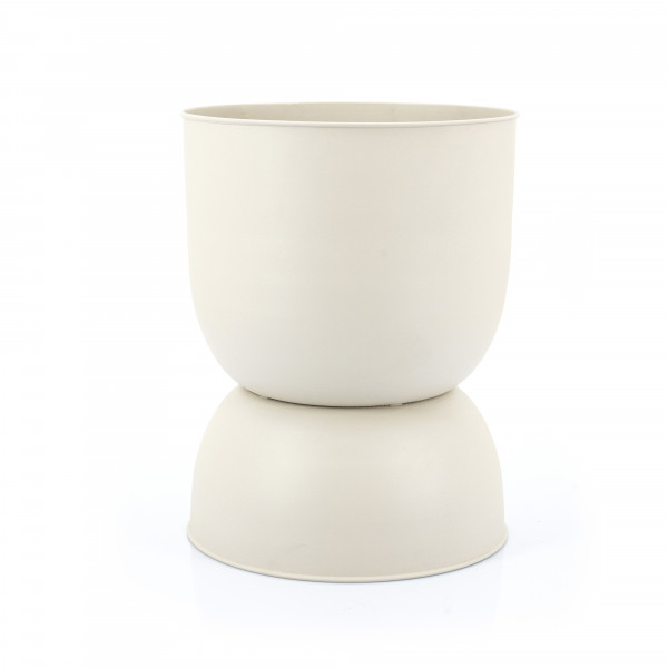 Vaza de ceramica Diablo mare alba 50 cm