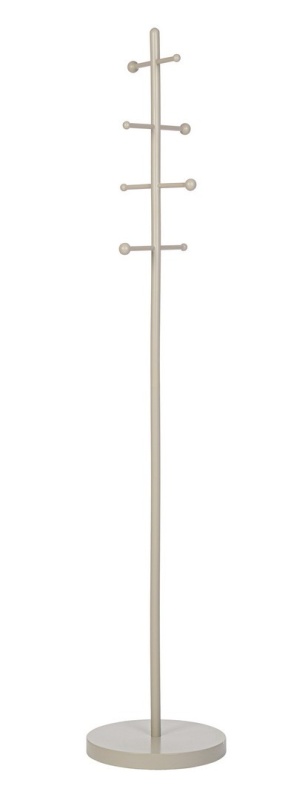 Cuier Camryn din oțel, vopsit epoxidic, bej, diametru 35 cm, înălțime 181.5 cm