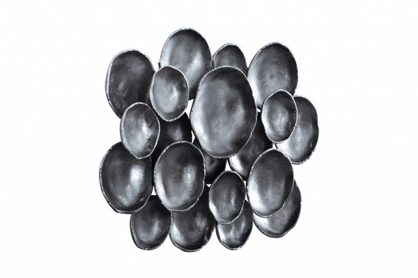 Decorațiune de perete Domizil 80x51x10 cm neagra