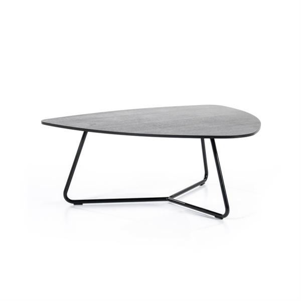 Masuta de cafea Moos 85x95 cm neagra