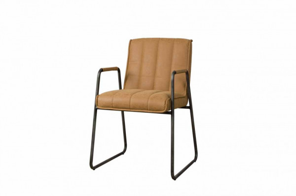 Scaun piele artificiala Santo coniac