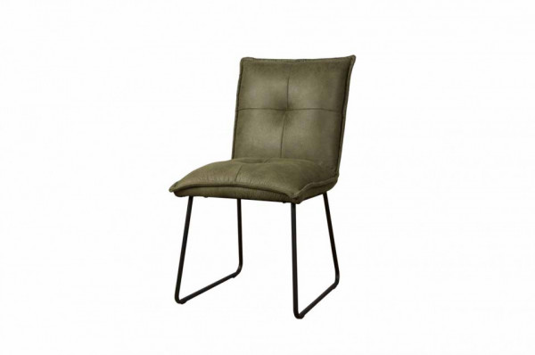 Scaun piele artificiala Seda verde