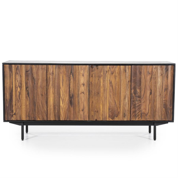 Servanta din lemn de sheesham Alexander 167x40x76 cm