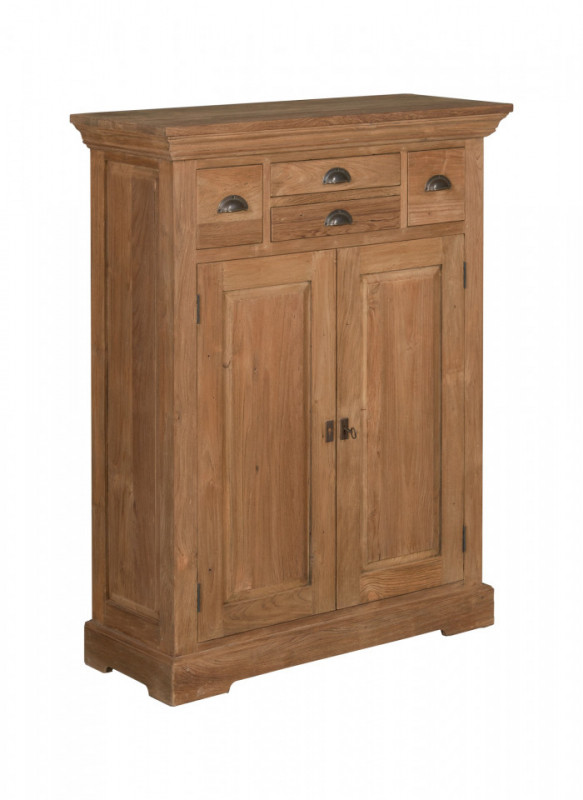 Servanta din tec reciclat 128 cm