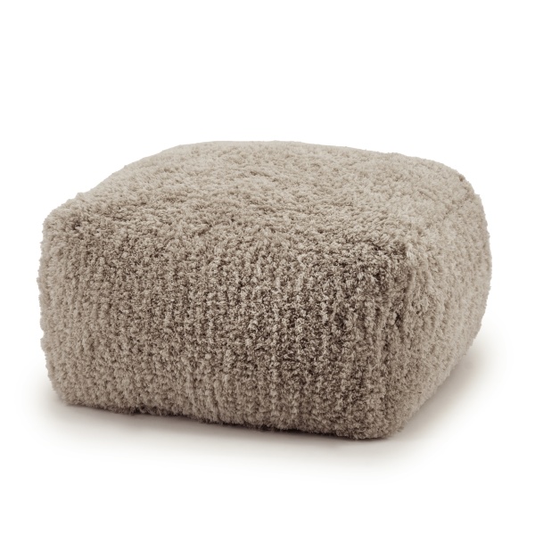 Taburet Pouf Fez taupe 60 cm