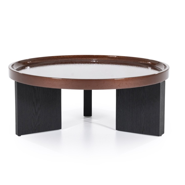 Masuta de cafea Mayson din MDF stejar rosu 90x35 cm