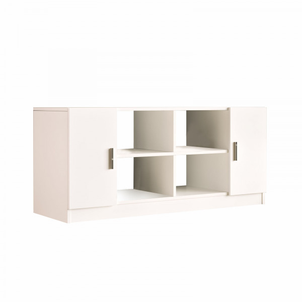 Servanta din pal melaminat Vario F alba 139,8x61,8x46,3 cm