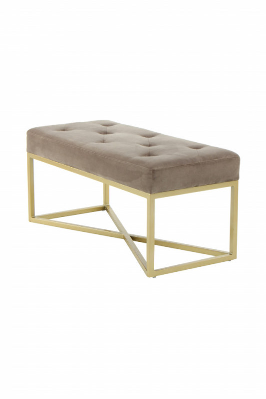 Bancheta Cameron Taupe / Auriu