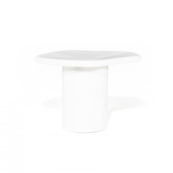 Masuta de cafea fibră de sticlă Seki 57,5x44x41 cm alba